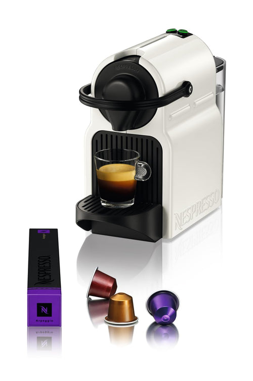 Nespresso Inissia - Machine à café à capsules espresso, Blanc